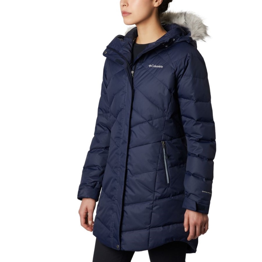 Columbia Lag D Down Ii Mid Jacke Für Damen Dark Nachtaktiv