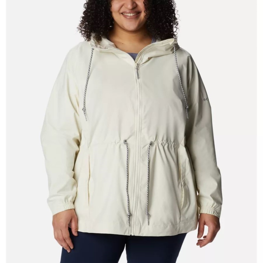 Columbia Lillian Ridge Shell-Jacke Für Damen In Übergröße Kreide