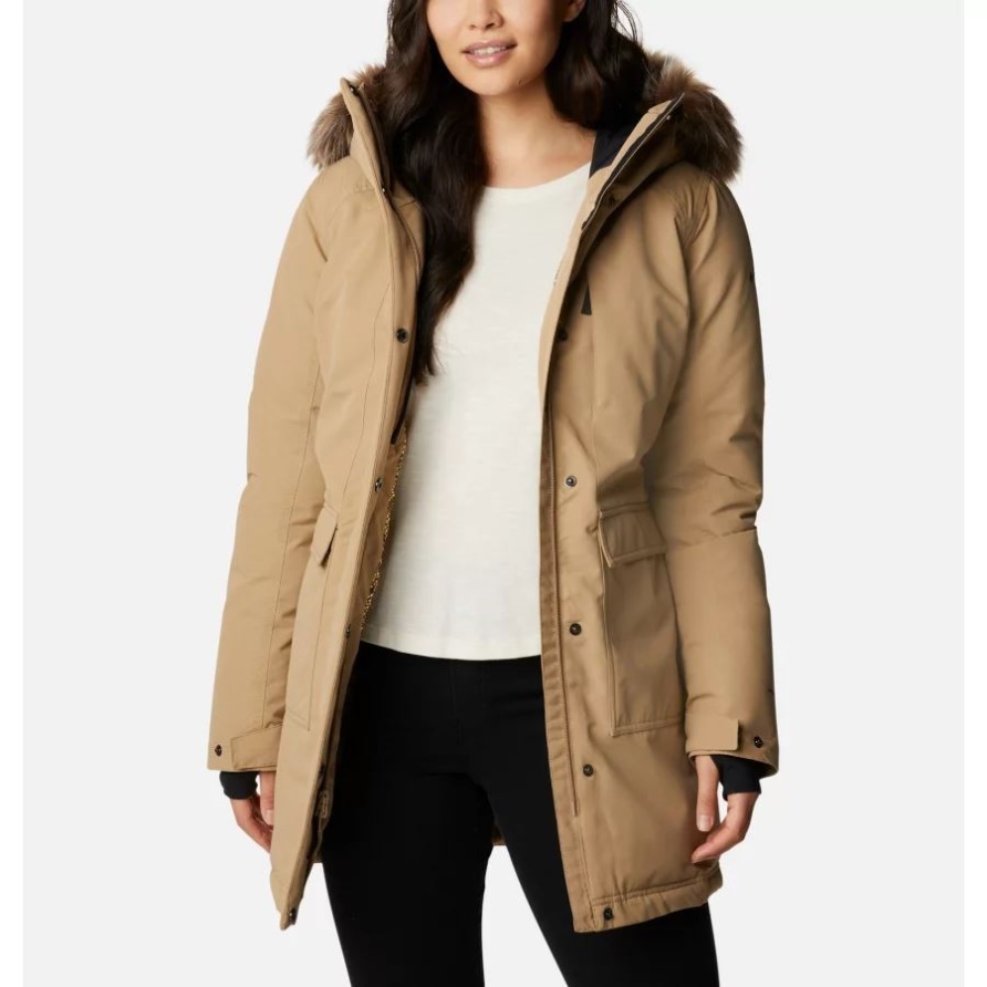 Columbia Little Si Wasserdichter Isolierter Parka Für Damen Beach/black