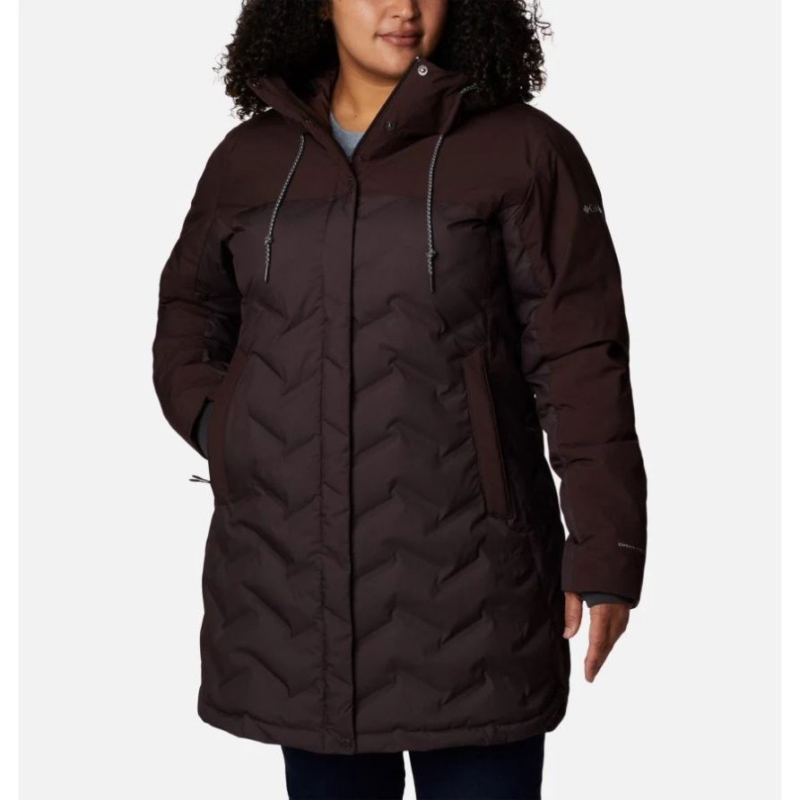 Columbia Mountain Croo Ii Mitteldaunenjacke Für Damen Plus Größe Neue Cinder