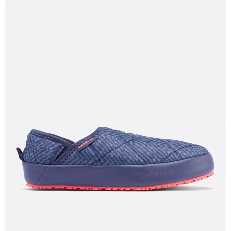 Columbia Omni-Heat Lazy Bend Moc Slipper Für Damen Nachtaktiv/neonfarbener Sonnenaufgang