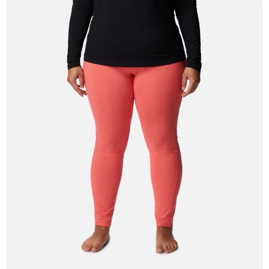 Columbia Omni-Heat Midweight Baselayer-Strumpfhose Für Damen In Übergröße, Blush Pink