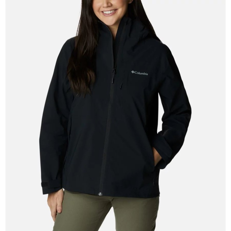 Columbia Omni-Tech Ampli-Dry Shelljacke Für Damen Schwarz