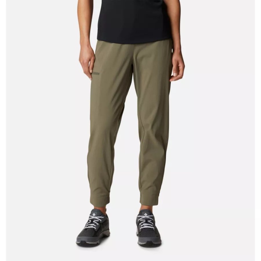 Columbia Damen-Jogginghose Für Unterwegs Steingrün