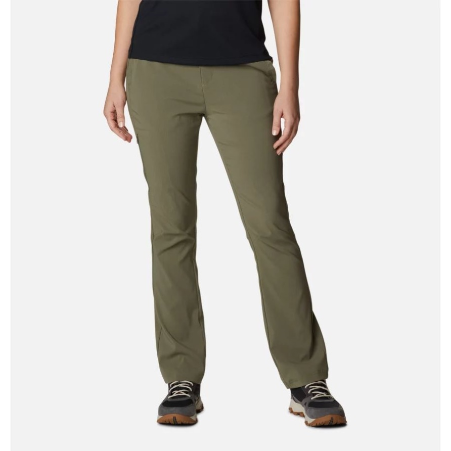 Columbia Damen Unterwegshose Steingrün