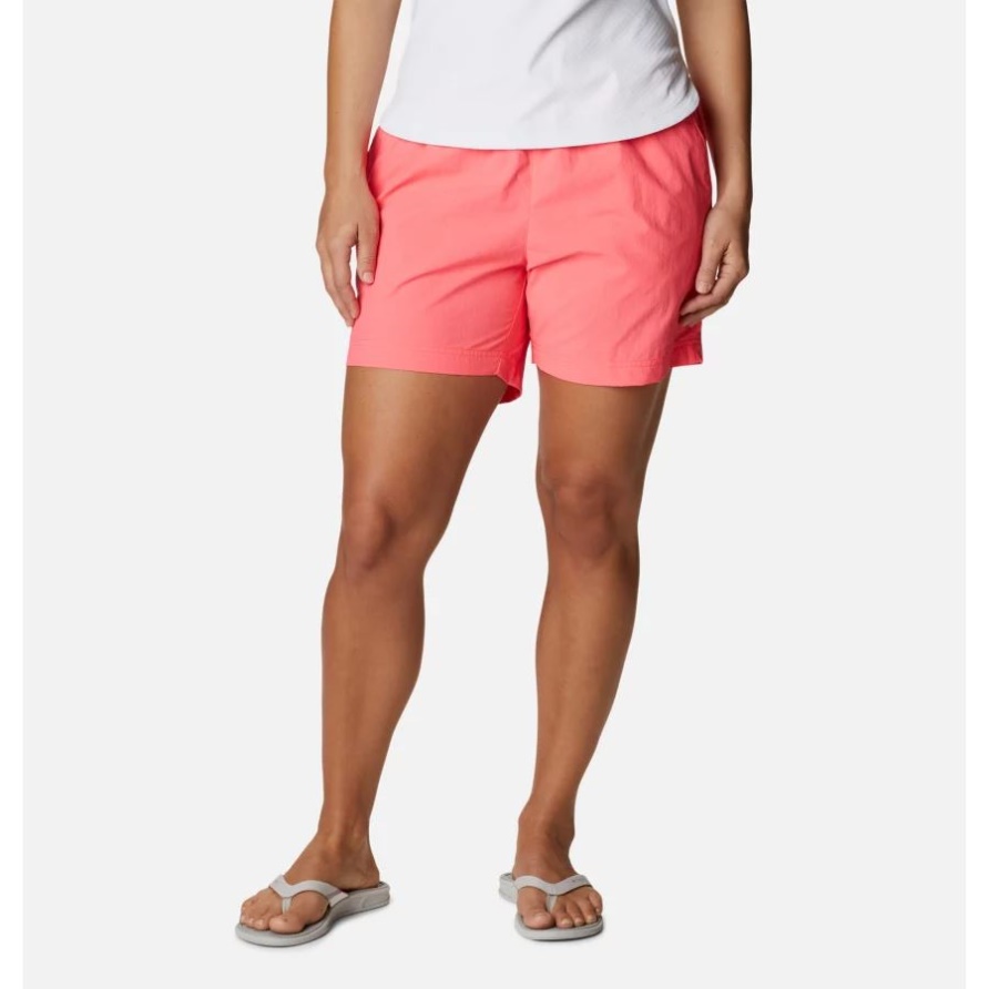 Columbia Pfg Backcast Wassershorts Für Damen Neon Sunrise