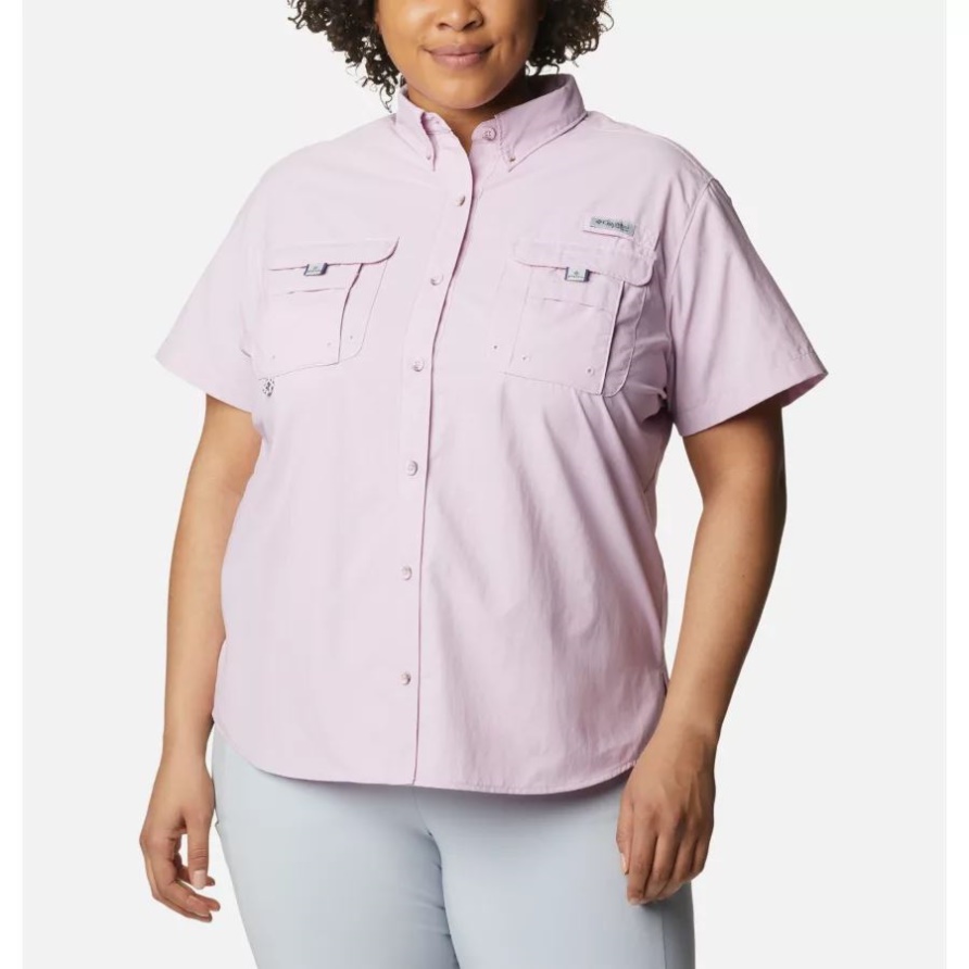 Columbia Frauen Pfg Bahama Kurzarm Plus Größe Aura