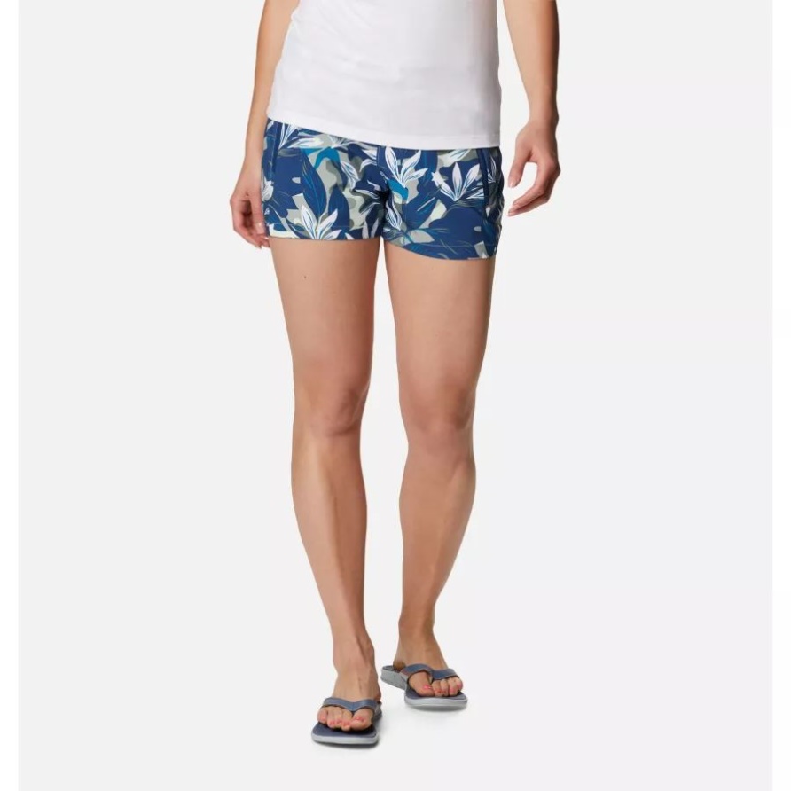 Columbia Frauen Pfg Tidal Ii Shorts Safari Verstecktes Paradies