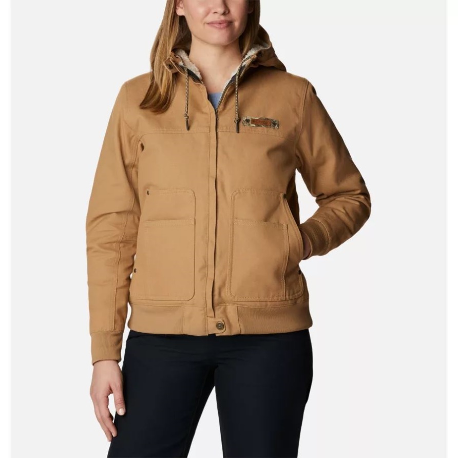 Columbia Phg Rauhschwanz Feldjacke Sahara/chalk Sherpa Für Damen