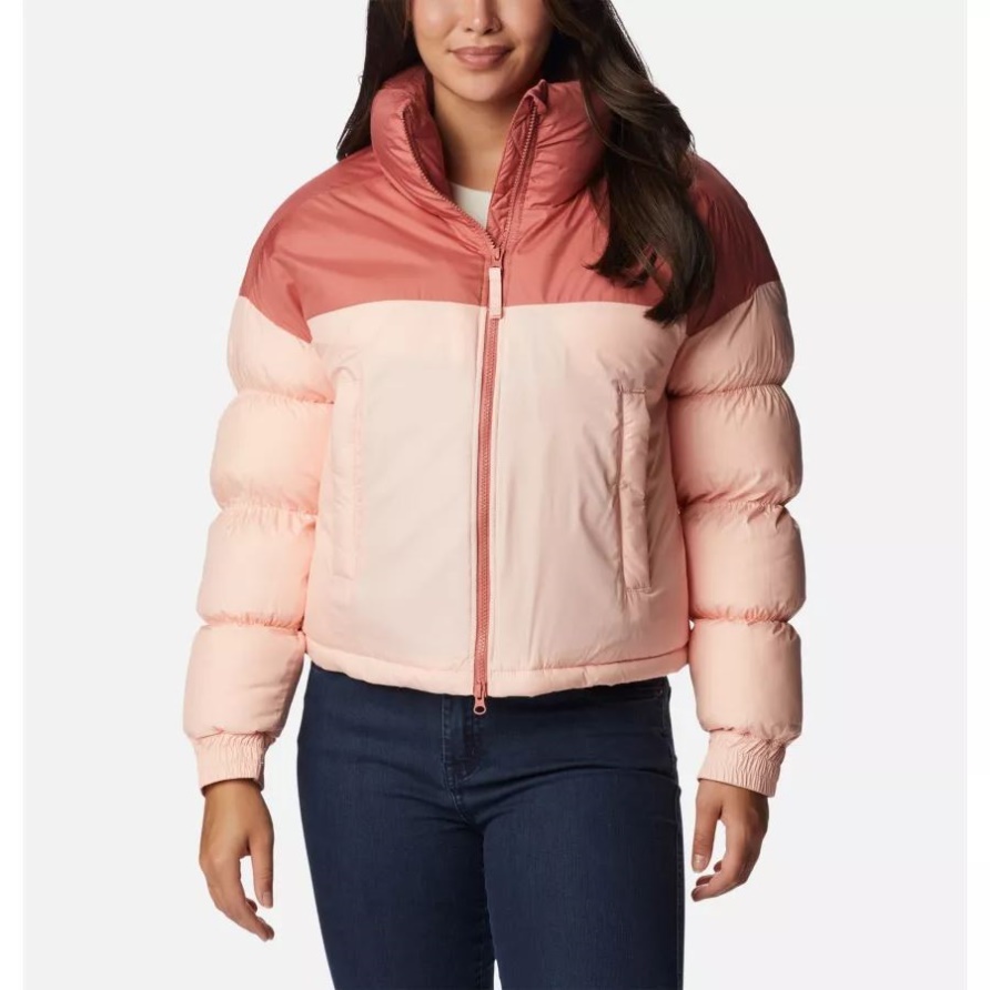 Columbia Pike Lake Kurzjacke Für Damen Pfirsichblüte/Dunkle Koralle