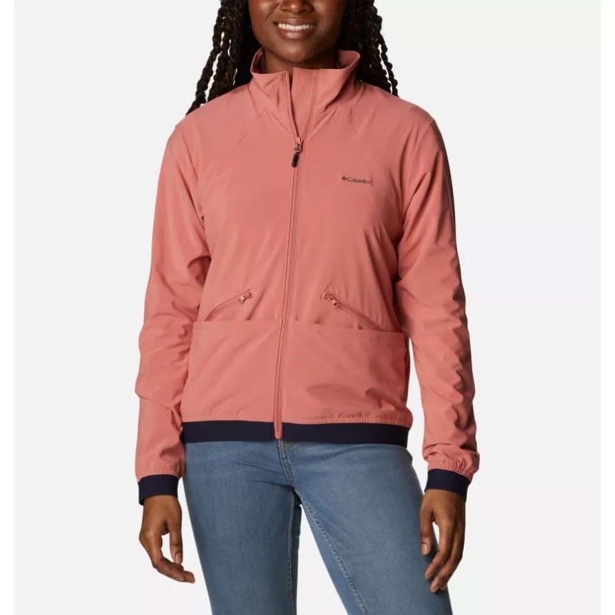Columbia Angenehme Creek Gefütterte Jacke Für Damen In Dunkler Koralle
