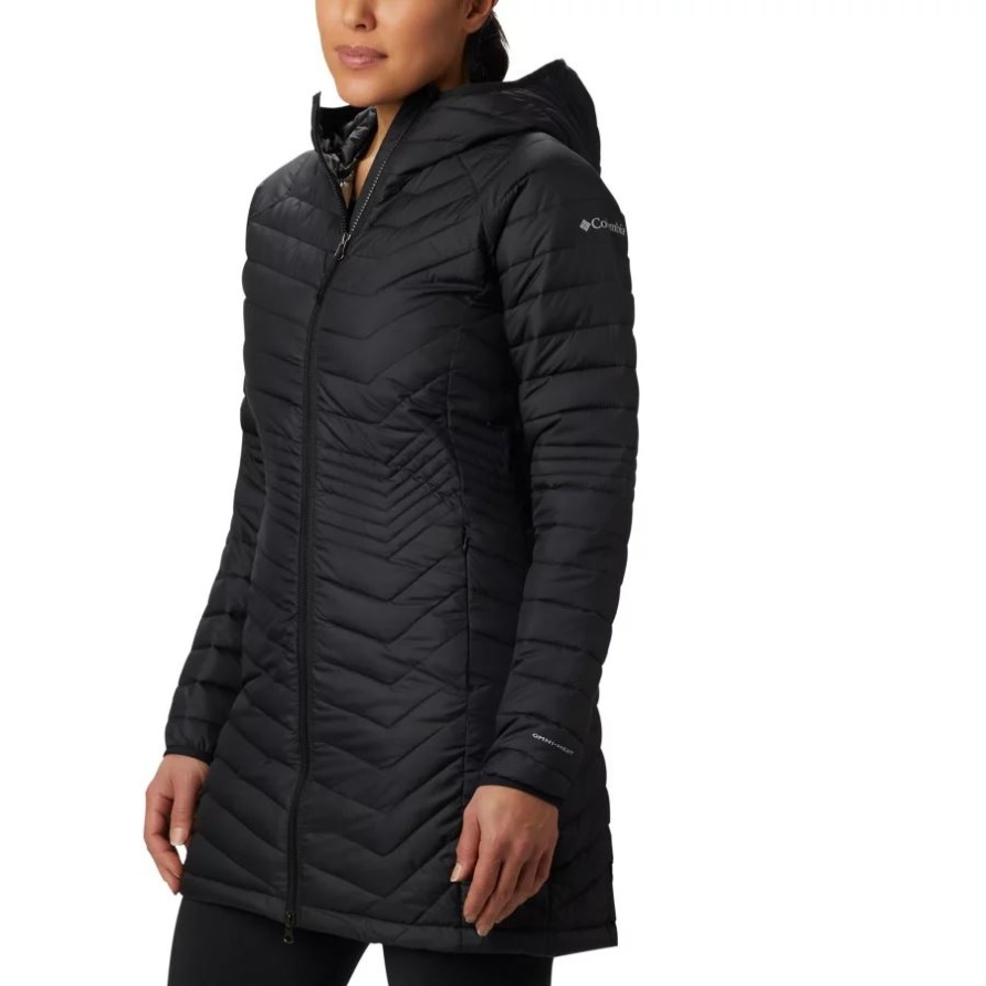 Columbia Powder Lite Mid Isolationsjacke Für Damen Schwarz
