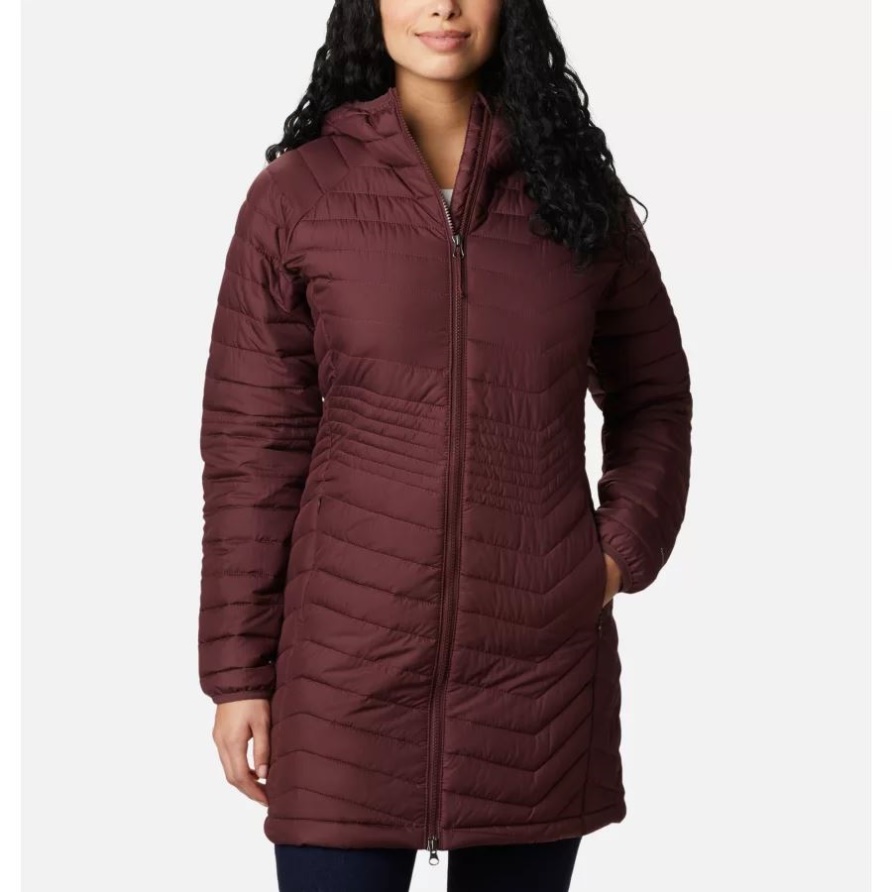Columbia Powder Lite Mid Jacke Für Damen Malbec