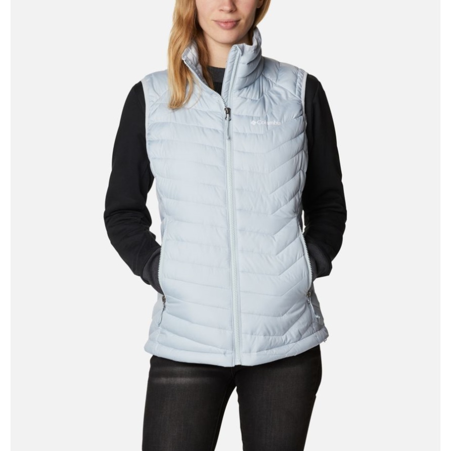 Columbia Powder Lite Weste Für Damen Cirrusgrau