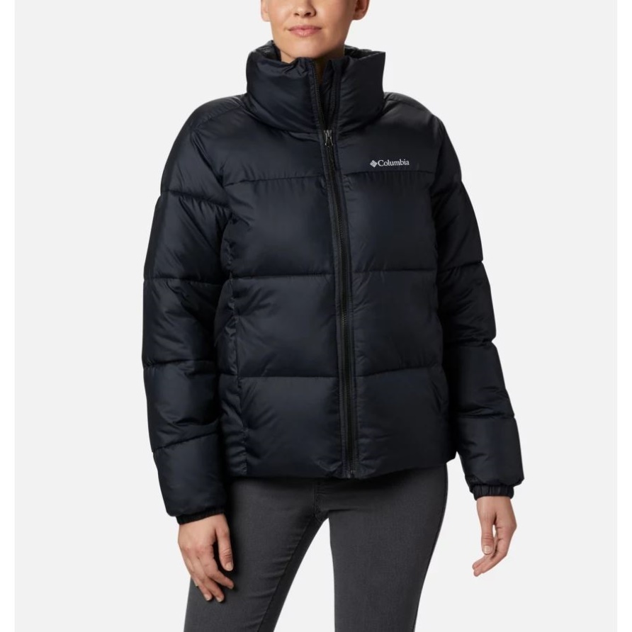 Columbia Puffjacke Damen Schwarz