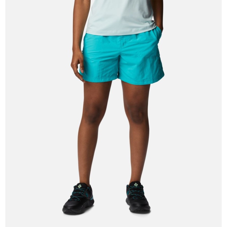 Columbia Sandy River Cargo-Shorts Für Damen In Hellem Aqua