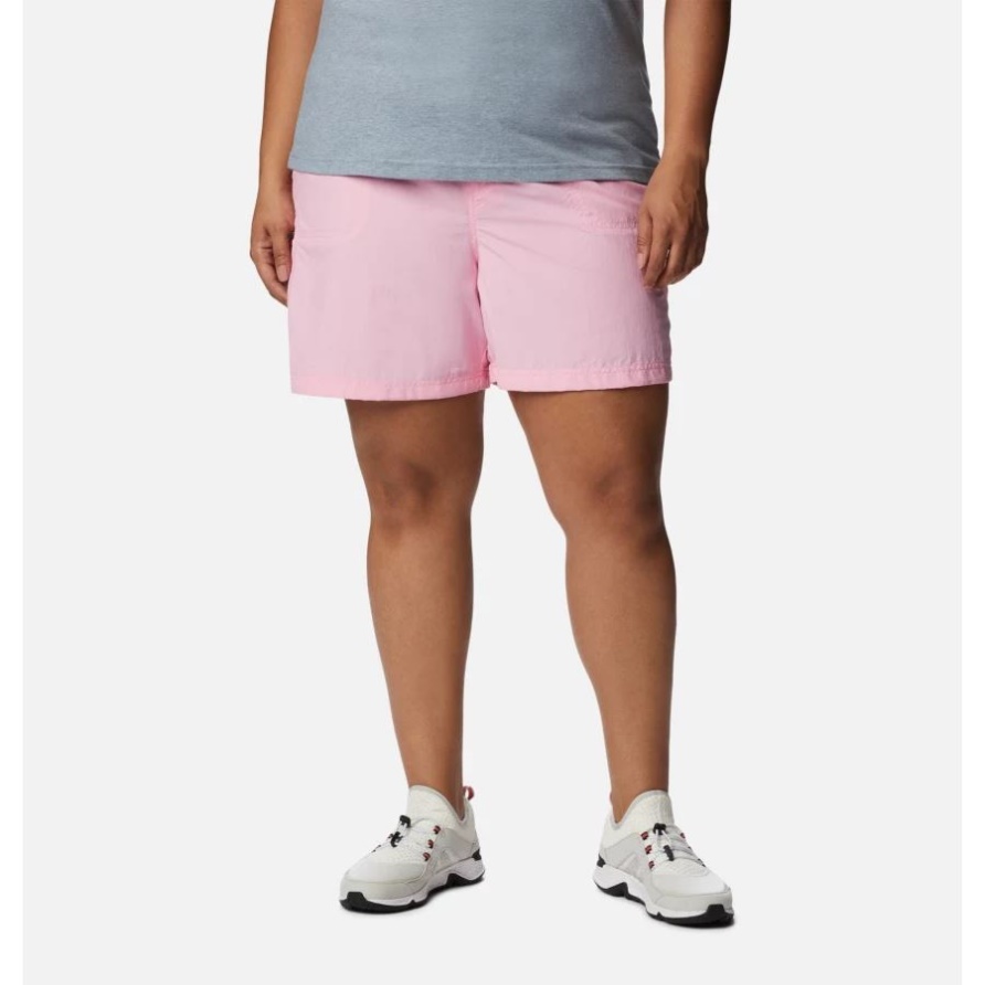 Columbia Sandy River Cargo-Shorts Für Damen In Übergröße Wild Rose