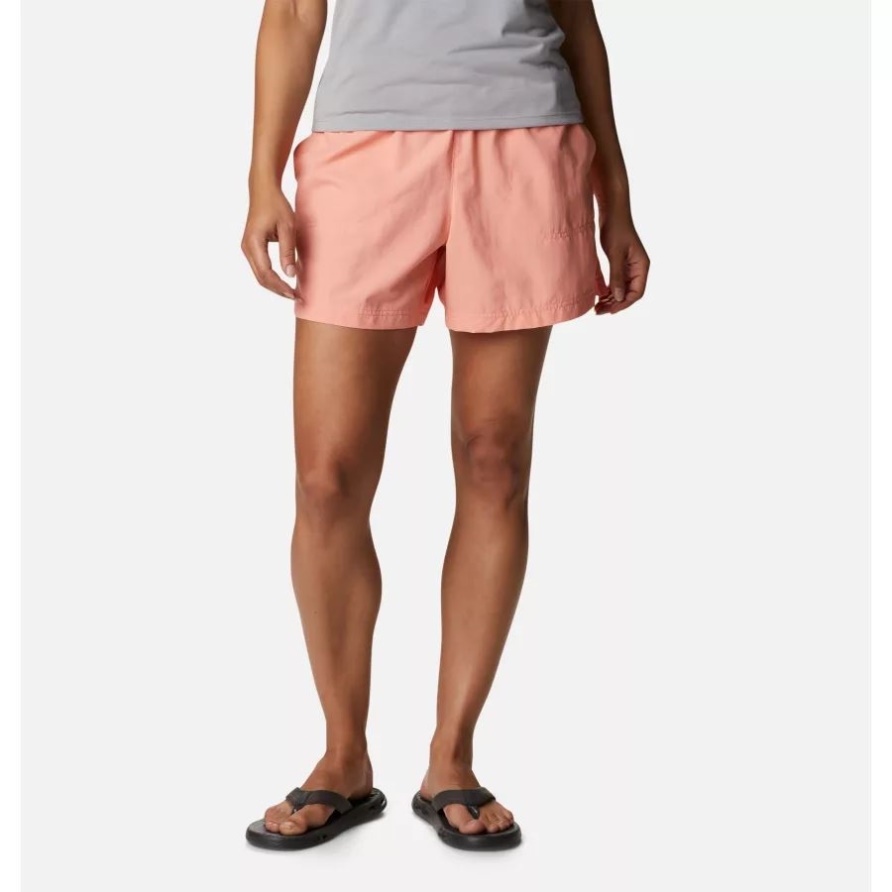 Columbia Sandy River Shorts Für Damen Coral Reef