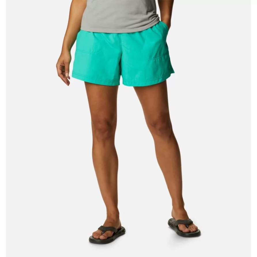 Columbia Sandy River Shorts Für Damen In Elektrischem Türkis