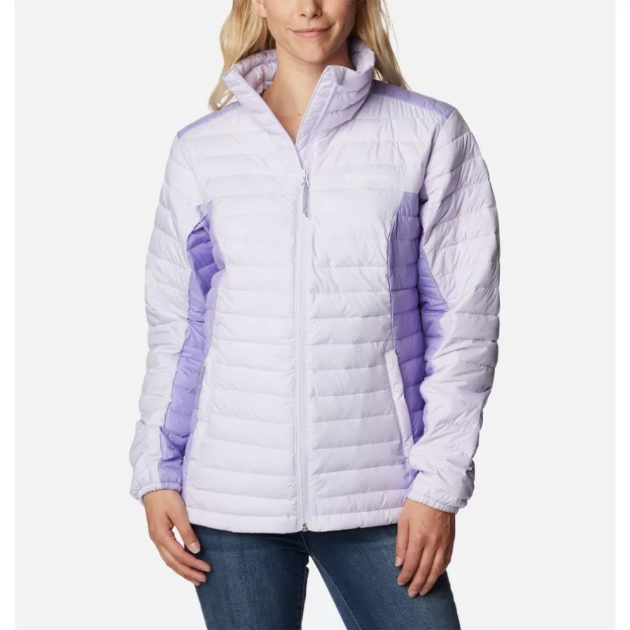 Columbia Silver Falls Jacke Mit Durchgehendem Reißverschluss Für Damen In Lila/Frosted Purple
