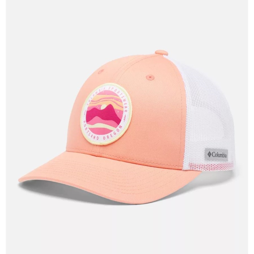 Columbia Damen-hysteresenhut Columbia Sommer Peach/white/night Sky Patch