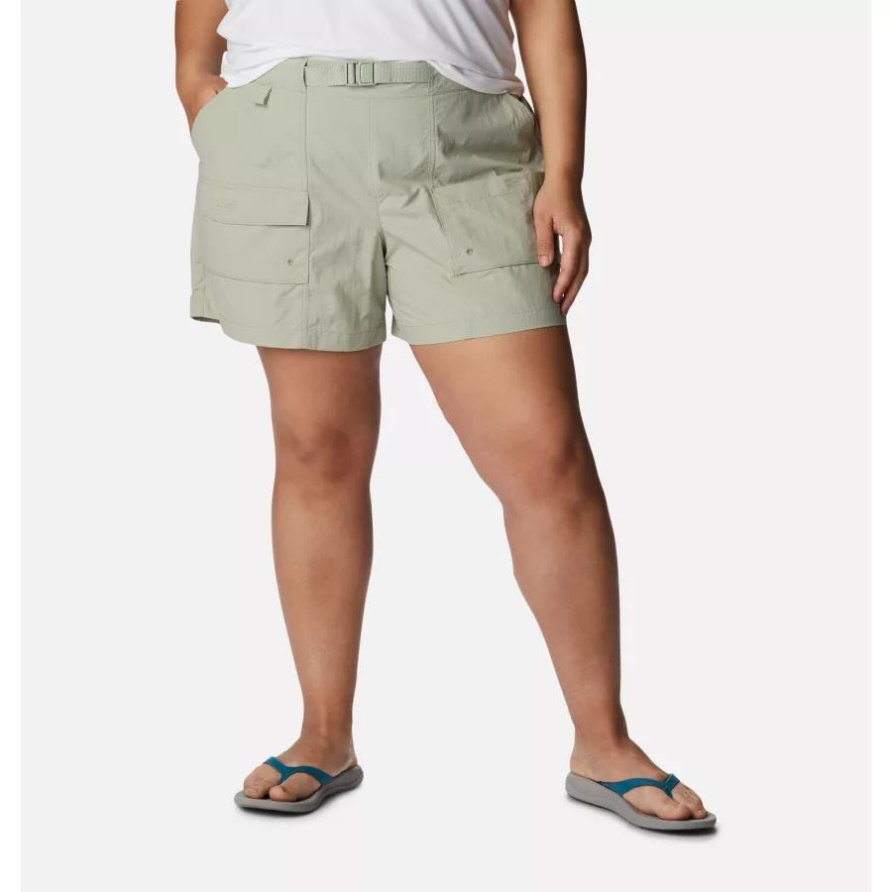 Columbia Sommertrockene Cargoshorts Für Damen Plus Größe Safari