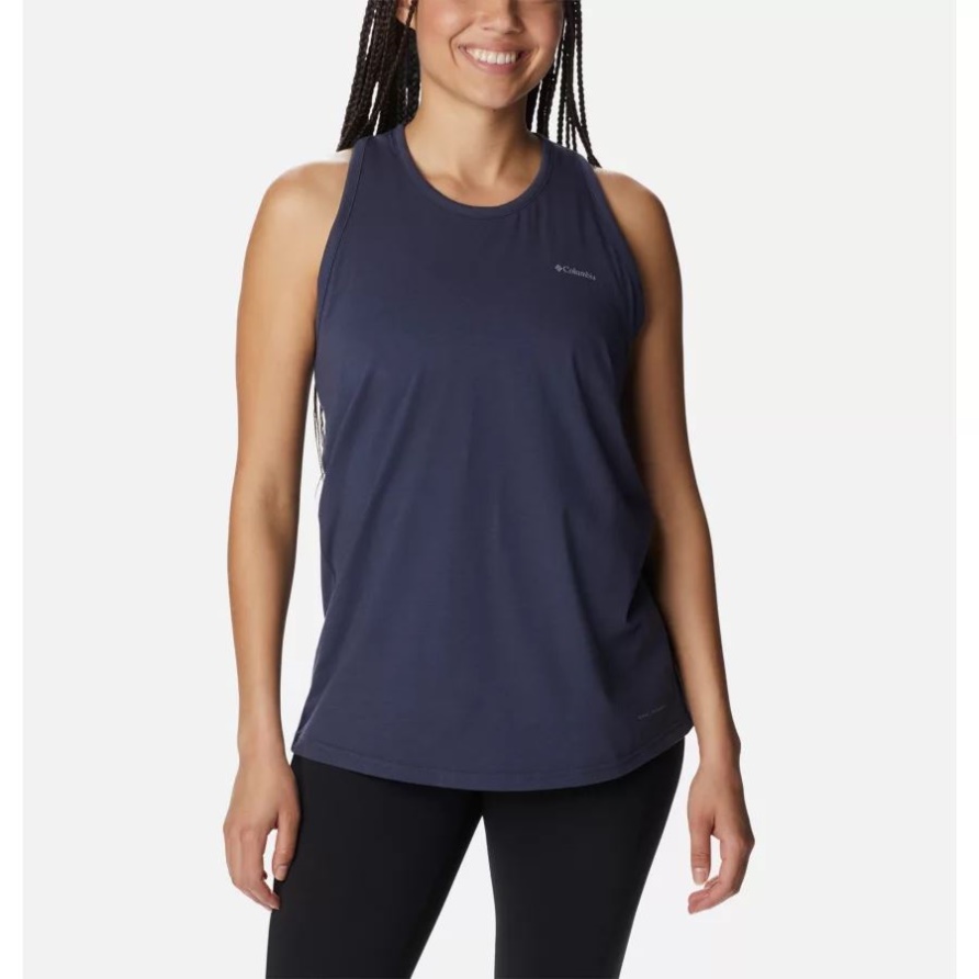 Columbia Sun Trek Racerback Tank Für Damen Nachtaktiv