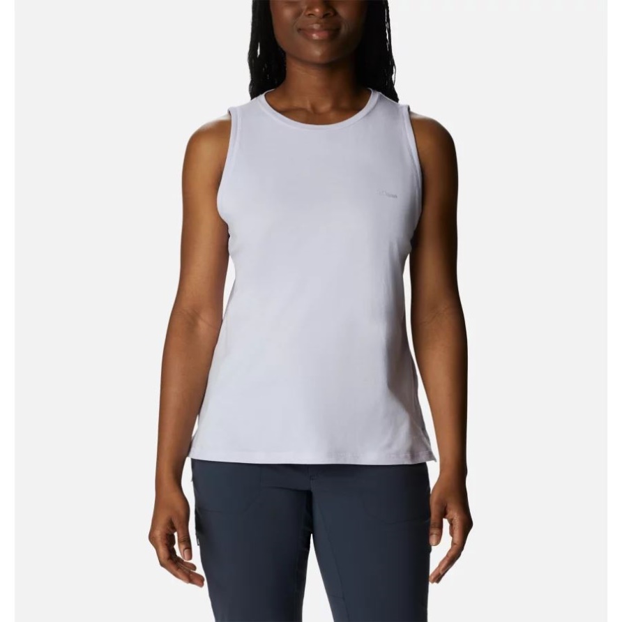Columbia Sun Trek Tank Für Damen Lila Tint Meliert