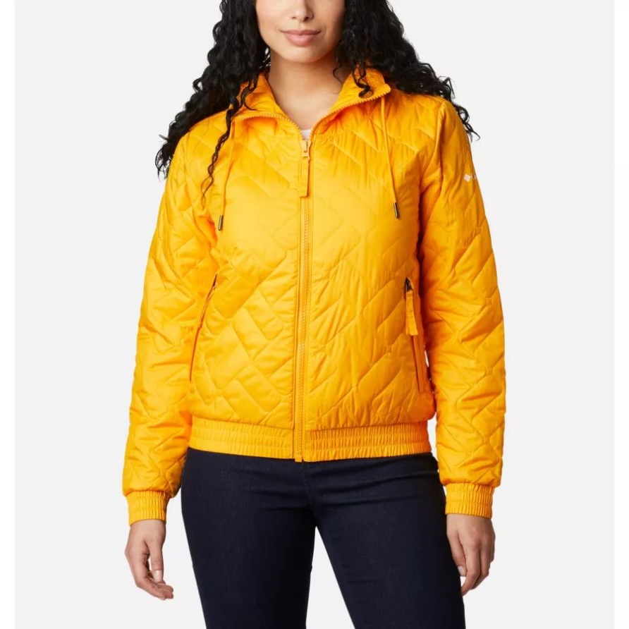 Columbia Sweet View Isolationsbomber Für Damen Bright Ringelblume