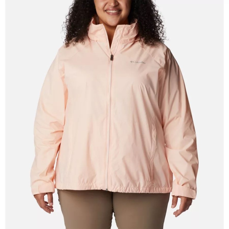 Columbia Switchback Iii Jacke Für Damen Plus Größe Pfirsichblüte