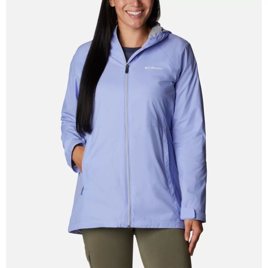 Columbia Gefütterte Lange Serenity-Jacke Mit Switchback Für Damen
