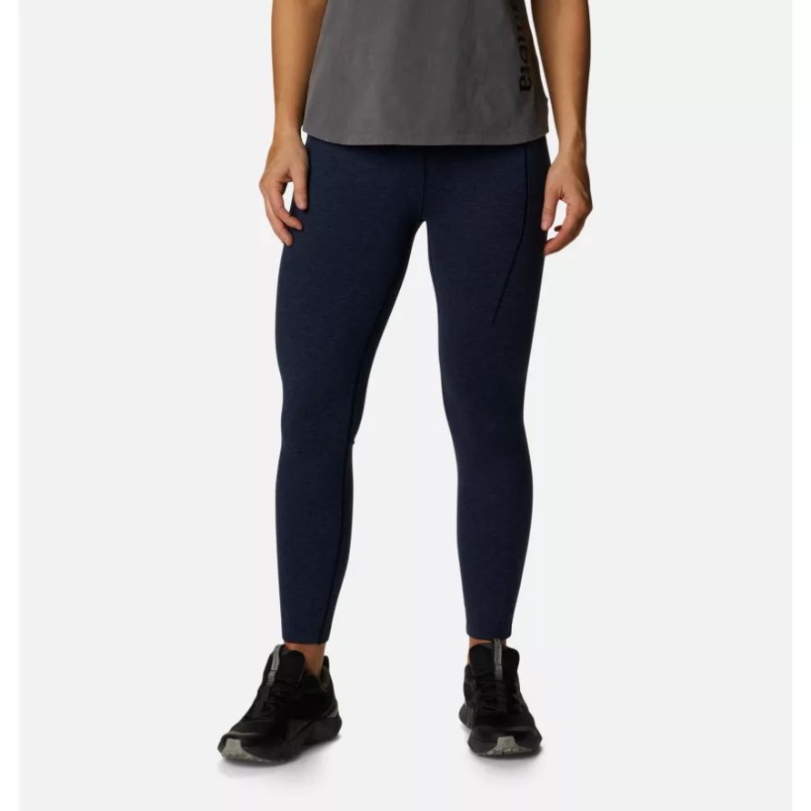Columbia Damen-Leggings Weekend Adventure 7/8 Dark Night Heather