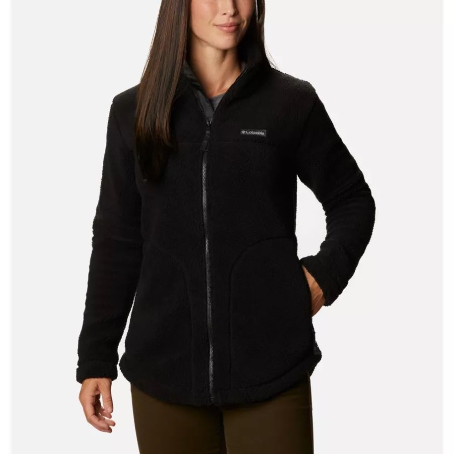 Columbia West Bend Full-zip-fleecejacke Für Damen Schwarz