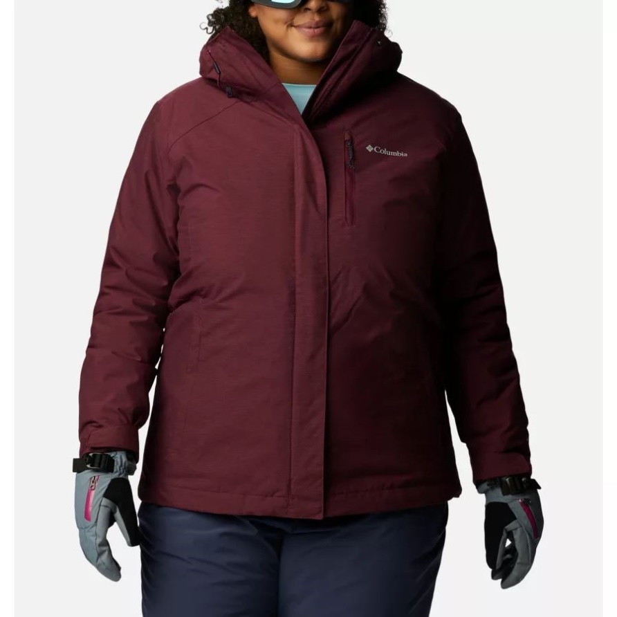 Columbia Whirlibird Iv Interchange Jacke Für Damen Plus Größe Marionberry Crossdye