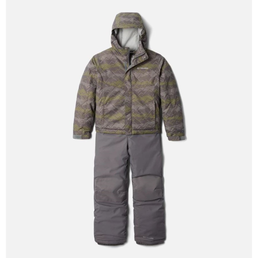 Columbia Jugend Buga Snow Set City Grey Dot Scape Print/columbia Grey