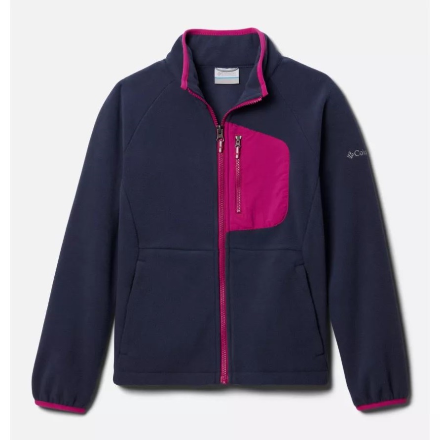 Columbia Youth Fast Trek III Fleecejacke Nachtaktiv/wild Fuchsia