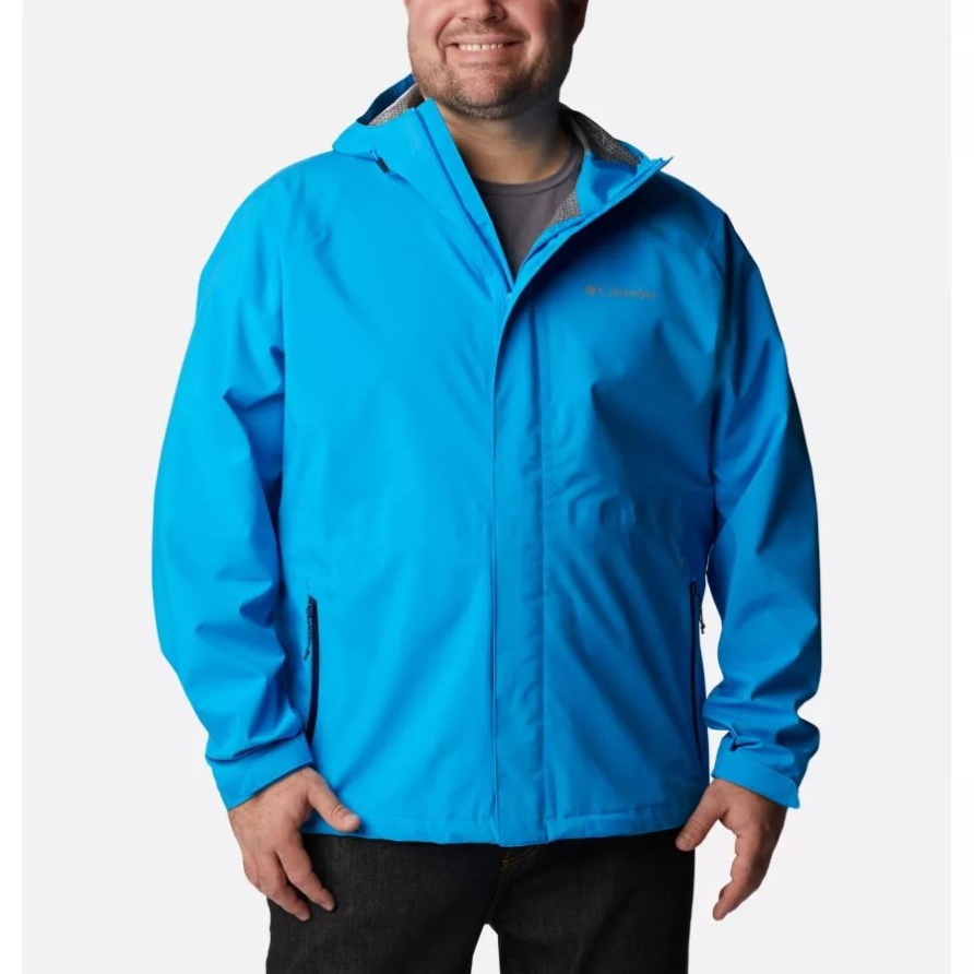Compass Blue Columbia Erdforscher-shelljacke Für Herren Groß