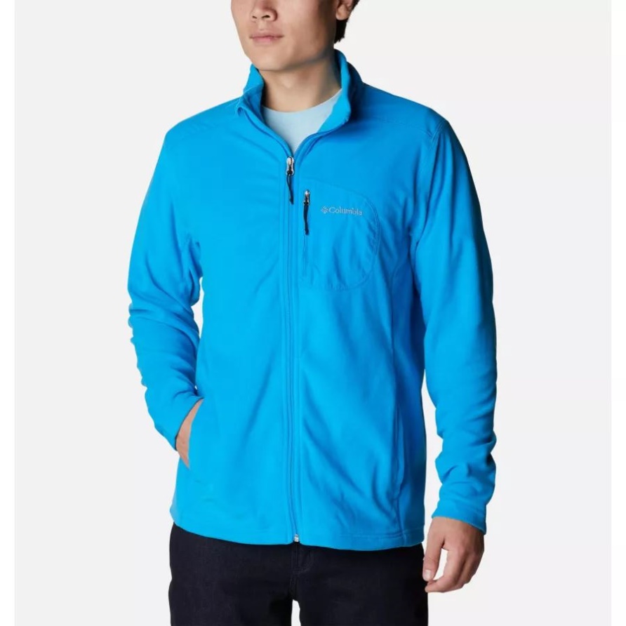 Kompassblaue Klamath-range-fleecejacke Für Herren Columbia