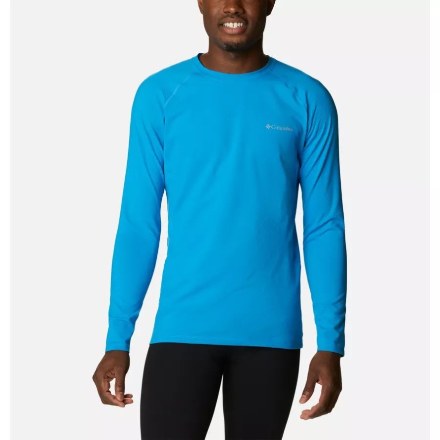 Compass Blue Omni-heat Infinity Baselayer Crew Columbia Für Herren