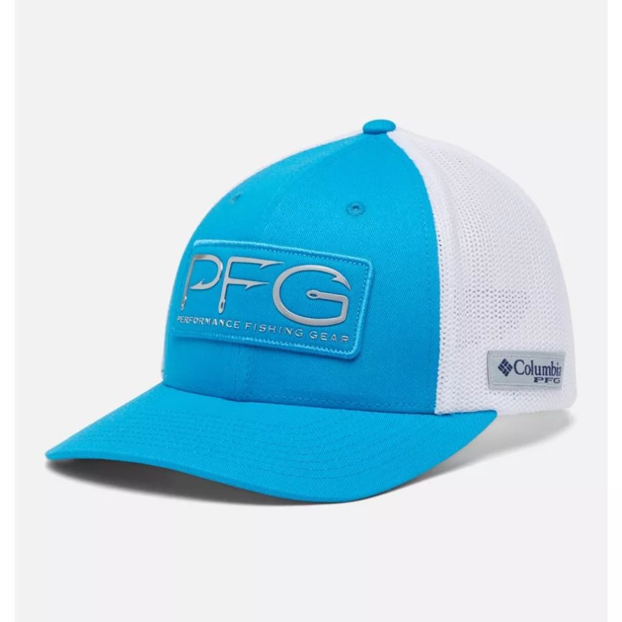 Kompass Blau/silber Columbia Pfg Haken Mesh Kugelkappe Mittlere Krone