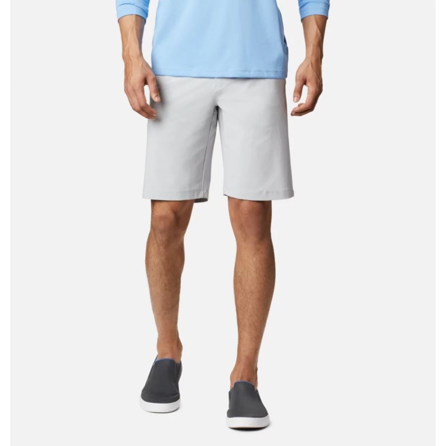 Coole Graue Pfg Slack Tide Shorts Für Herren Columbia