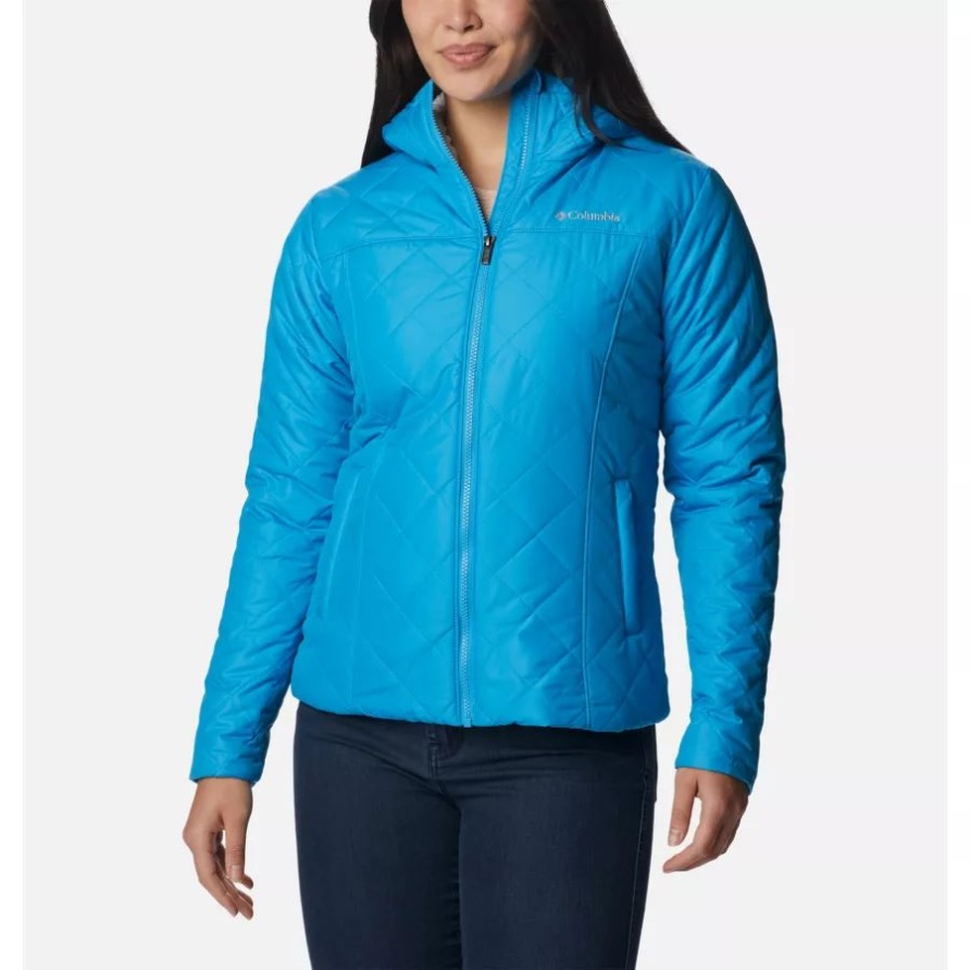 Kupferkamm Kapuzenjacke Columbia Blue Chill