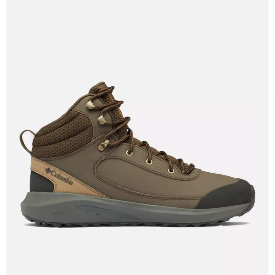 Cordovan/schwarz Trailstorm Peak Mittelschuh Für Herren Columbia
