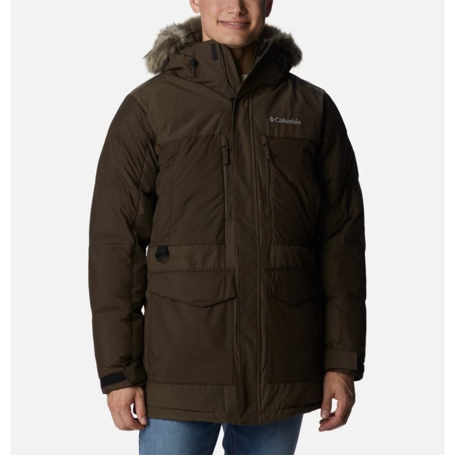 Cordovan Columbia Herren Marquam Peak Fusion Omni-Heat Infinity Isolierter Parka