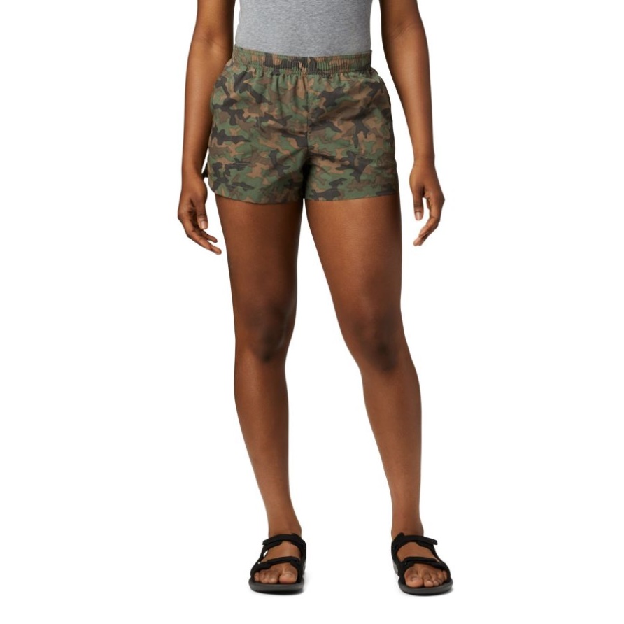 Sandy River Ii Bedruckte Shorts Für Damen Mit Zypressentarnmuster Columbia