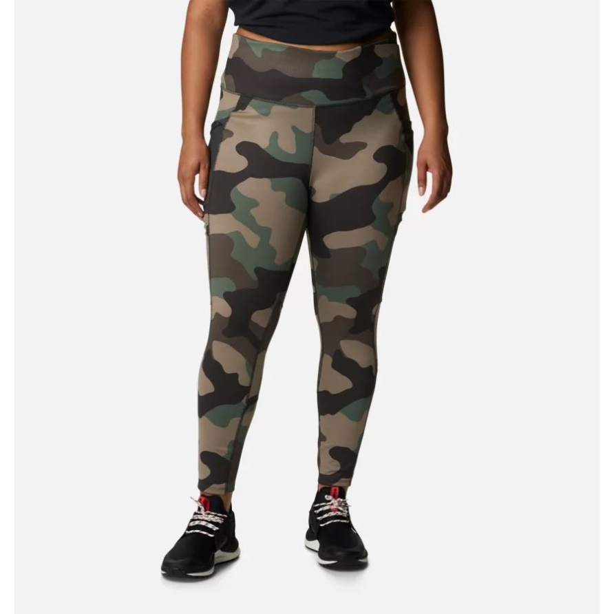 Cypress Mod Camo Frauen Windgates Ii Leggings Plus Größe Columbia