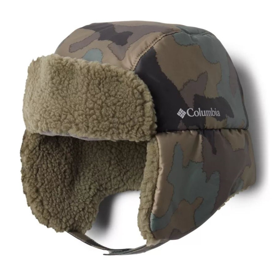 Cypress Trad Camo/stone Green Frosty Trail Trappermütze Für Kinder Columbia