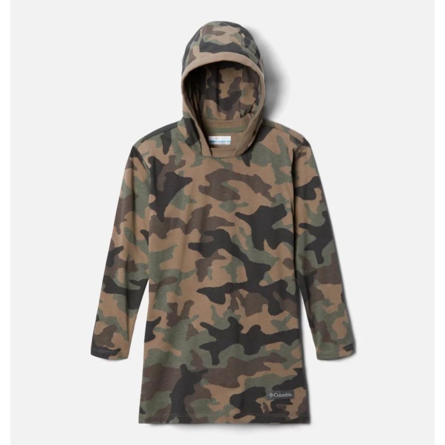 Cypress Traditional Camo Print Columbia Lodge Tunika Mit Kapuze Für Mädchen Columbia