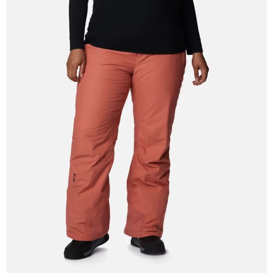 Dunkle Korallenrote Bugaboo Omni-heat Hose Für Damen Plus Größe Columbia