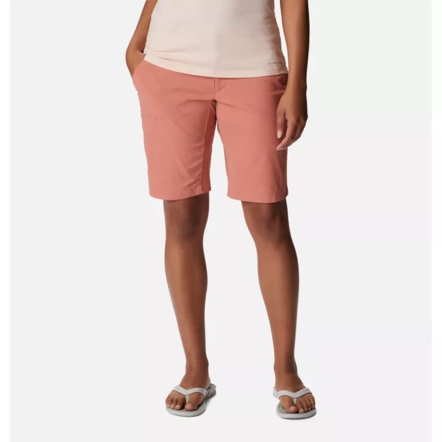 Saturday Trail Long Shorts Columbia Für Damen In Dunkler Koralle